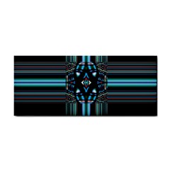 Cross Art Fractal Hand Towel by Pakrebo