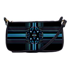 Cross Art Fractal Shoulder Clutch Bag by Pakrebo