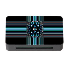 Cross Art Fractal Memory Card Reader With Cf by Pakrebo