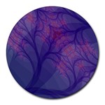 Art Fractal Artwork Creative Round Mousepads Front