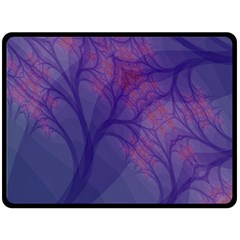 Art Fractal Artwork Creative Double Sided Fleece Blanket (large)  by Pakrebo