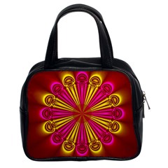 Abstract Art Fractal Modern Art Classic Handbag (two Sides) by Pakrebo