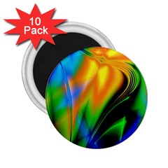 Color Concept Design Colorful Color 2 25  Magnets (10 Pack) 