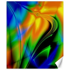 Color Concept Design Colorful Color Canvas 8  X 10  by Pakrebo