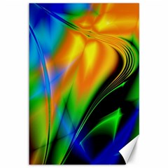 Color Concept Design Colorful Color Canvas 12  X 18  by Pakrebo