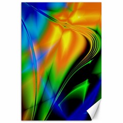 Color Concept Design Colorful Color Canvas 20  X 30  by Pakrebo