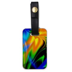 Color Concept Design Colorful Color Luggage Tag (one Side) by Pakrebo