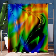 Color Concept Design Colorful Color Shower Curtain 60  X 72  (medium)  by Pakrebo