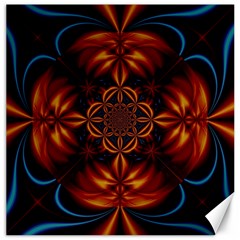 Abstract Art Artwork Fractal Design Canvas 16  X 16 