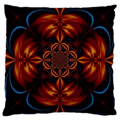 Abstract Art Artwork Fractal Design Large Cushion Case (two Sides)