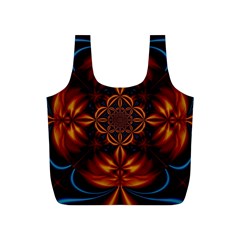 Abstract Art Artwork Fractal Design Full Print Recycle Bag (s)