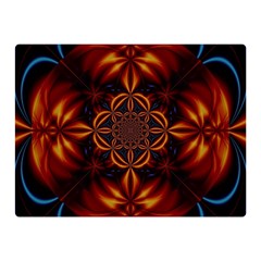 Abstract Art Artwork Fractal Design Double Sided Flano Blanket (mini)  by Pakrebo