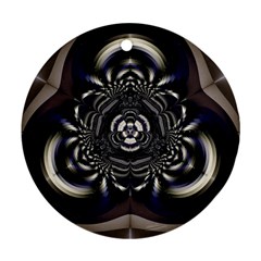 Abstract Artwork Art Fractal Ornament (round) by Pakrebo