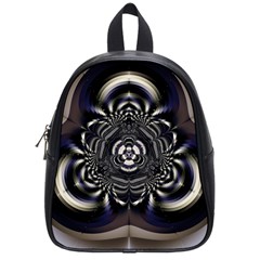 Abstract Artwork Art Fractal School Bag (small)