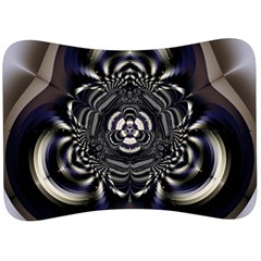 Abstract Artwork Art Fractal Velour Seat Head Rest Cushion by Pakrebo