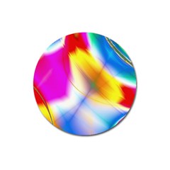 Color Concept Colors Colorful Magnet 3  (round) by Pakrebo