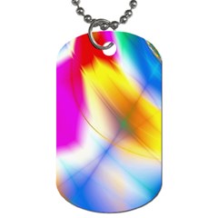 Color Concept Colors Colorful Dog Tag (two Sides) by Pakrebo