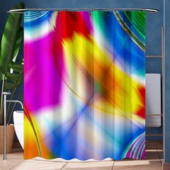 Color Concept Colors Colorful Shower Curtain 60  X 72  (medium)  by Pakrebo