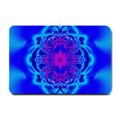 Digital Art Artwork Fractal Color Abstact Small Doormat  by Pakrebo