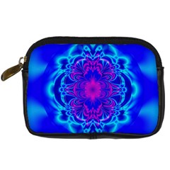 Digital Art Artwork Fractal Color Abstact Digital Camera Leather Case by Pakrebo