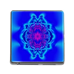 Digital Art Artwork Fractal Color Abstact Memory Card Reader (square 5 Slot) by Pakrebo