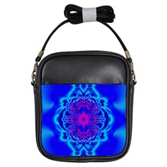 Digital Art Artwork Fractal Color Abstact Girls Sling Bag by Pakrebo