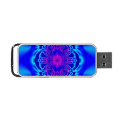 Digital Art Artwork Fractal Color Abstact Portable Usb Flash (one Side) by Pakrebo