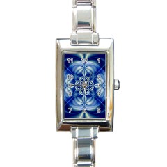 Abstract Art Artwork Fractal Design Rectangle Italian Charm Watch