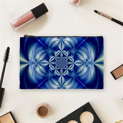 Abstract Art Artwork Fractal Design Cosmetic Bag (medium) by Pakrebo