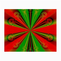 Abstract Art Fractal Modern Art Small Glasses Cloth by Pakrebo