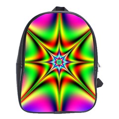 Abstract Art Artwork Fractal School Bag (xl) by Pakrebo