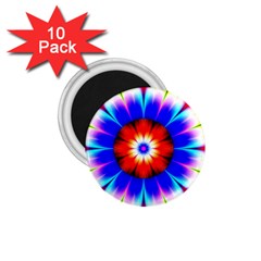 Abstract Digital Art Artwork Colorful 1.75  Magnets (10 pack) 