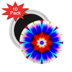 Abstract Digital Art Artwork Colorful 2.25  Magnets (10 pack) 