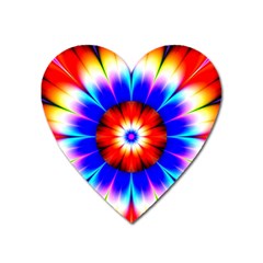 Abstract Digital Art Artwork Colorful Heart Magnet