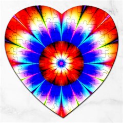 Abstract Digital Art Artwork Colorful Jigsaw Puzzle (Heart)