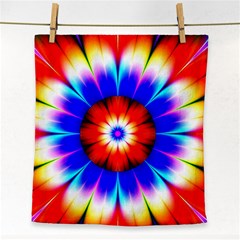 Abstract Digital Art Artwork Colorful Face Towel