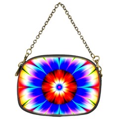 Abstract Digital Art Artwork Colorful Chain Purse (one Side) by Pakrebo