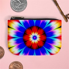 Abstract Digital Art Artwork Colorful Mini Coin Purse