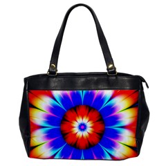 Abstract Digital Art Artwork Colorful Oversize Office Handbag