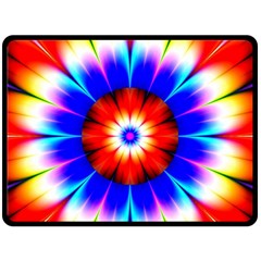 Abstract Digital Art Artwork Colorful Fleece Blanket (Large) 