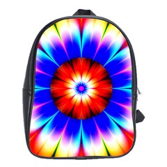 Abstract Digital Art Artwork Colorful School Bag (XL)