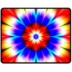 Abstract Digital Art Artwork Colorful Double Sided Fleece Blanket (Medium) 