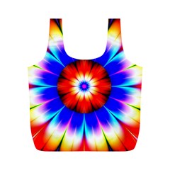 Abstract Digital Art Artwork Colorful Full Print Recycle Bag (M)