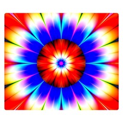 Abstract Digital Art Artwork Colorful Double Sided Flano Blanket (Small) 