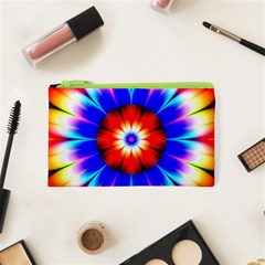 Abstract Digital Art Artwork Colorful Cosmetic Bag (XS)