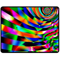 Abstract Art Artwork Digital Art Color Fleece Blanket (medium)  by Pakrebo