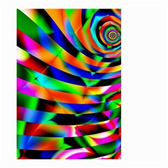 Abstract Art Artwork Digital Art Color Small Garden Flag (two Sides) by Pakrebo