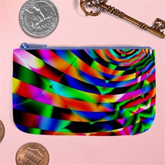 Abstract Art Artwork Digital Art Color Large Coin Purse by Pakrebo