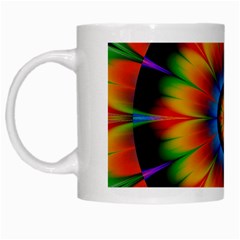 Abstract Digital Art Artwork White Mugs by Pakrebo