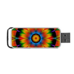 Abstract Digital Art Artwork Portable Usb Flash (two Sides) by Pakrebo